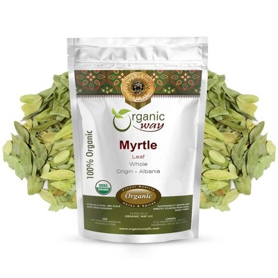 Organic Way Myrtle Leaf Whole - 1lb)