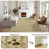 Washable Area Rug Baby Room Contemporary Boho Non-Slip Low Pile Stain-Resistant No-Shedding Easy-Clean Modern Dorm Home Office - 2 of 4