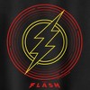 Juniors Womens The Flash Neon Lightning Bolt Stamp Racerback Tank Top - 2 of 4