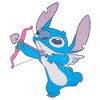 Boy's Lilo & Stitch Cupid Stitch With Heart Arrows T-Shirt - 2 of 4