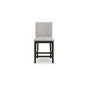 Signature Design by Ashley Neymorton Upholstered Counter Height Barstool in Dark Grayish Brown, Set of 2 - 4 of 4