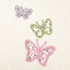 Linum Home Textiles 100% Turkish Cotton MARIPOSA Embellished Towel Set - 3 of 4