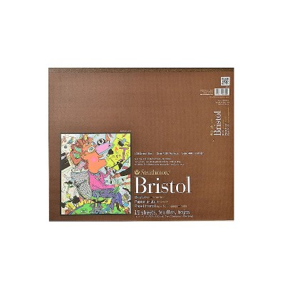Strathmore 400 Series 14" x 17" Bristol Sketch Pad 15 Sheets/Pad (73407)