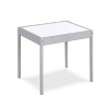 3-Piece Dry Erase Kids Table & Two Chair Set, Gray - 3 of 4