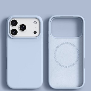 HTUTWOO Liquid Silicone Case for iPhone 17 Pro Max, Magnetic Anti-Scratch Shockproof Phone Protective Cover - 1 of 4