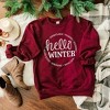 Simply Sage Market Women's Graphic Sweatshirt Hello Winter - 2 of 3