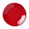 Certified International (Set of 4) 9" Berry Red Christmas Dessert Plates - 2 of 4