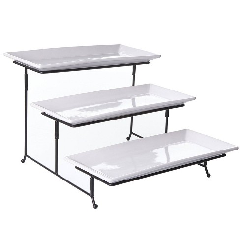 Central Exclusive 3-Tier Small Metal Stand