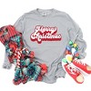 Simply Sage Market Women's Retro Merry Christmas Long Sleeve Garment Dyed Tee - 3 of 4