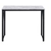 NicBex Home Office Desk 35" Modern Writing Desk with Wooden Desktop and Black Metal Legs for Office, Study, Living Room - 2 of 4