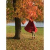 The Hamptons Collection 48” Red Children’s Bonsai Cacoon Chair with Hanging Hardware - 2 of 2