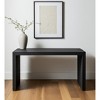 HomeRoots 56" Graphite Reclaimed Wood Sled Writing Desk - 2 of 4