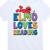 Boys' - Sesame Street - Elmo Loves Reading Short Sleeve Graphic T-Shirt - 2 of 4