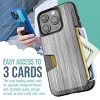 Smartish iPhone 14 Wallet Case - Wallet Slayer Vol 1 - Slim Grip Card Holder Cover - 2 of 4