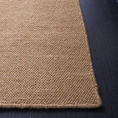 Handwoven Brown Wool Flatweave Rug, 4' x 6'