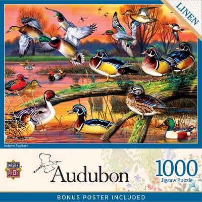 MasterPieces 1000 Piece Jigsaw Puzzle for Adults - Autumn Feathers - 19.25"x26.75"
