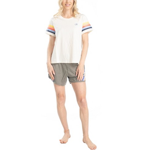 Ocean Pacific Womens Day Breakers Tshirt/Short Set - image 1 of 4