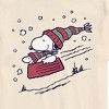 Men's - Peanuts - Snoopy Sledding Short Sleeve Graphic T-Shirt - 2 of 4