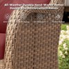 Gymojoy Outdoor Swivel Patio Chairs All-Weather Patio Swivel Glider Chairs Set of 2 - 3 of 4