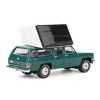 Greenlight 1/64 1990 Chevrolet Suburban, Green with Modern Rooftop Camper, The Great Outdoors Series 4 38080-E - 3 of 4