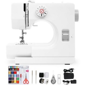 SUGIFT Sewing Machine 12 Stitches Multi-Functional Portable Sewing Machine for Beginners - 1 of 3