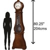 Howard Miller 611281 Anastasia Iv Floor Clock Cherry Bordeaux - 3 of 3