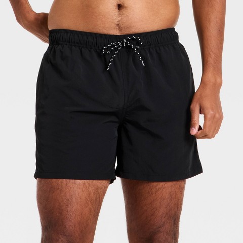 Мужские брюки Goodfellow & Co Men's 5'' Swim Trunks - Goodfellow & Co™ Black M