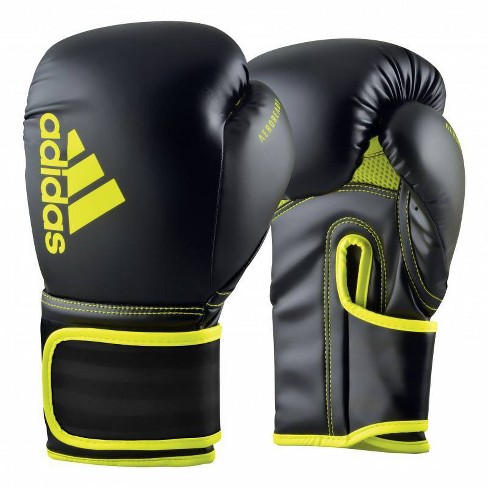Adidas Hybrid 80 Training Gloves 6oz - Black/yellow : Target