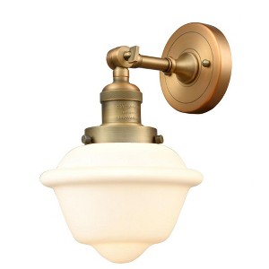 Oxford - 1 Light Wall Sconce In Traditional Style-12 Inches Tall and 7.5 Inches Wide - 1 of 1