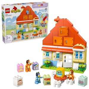 LEGO DUPLO Bluey: Bluey’s Family House with Memory Game 10459 - 1 of 4