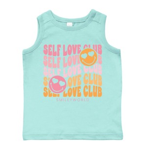 The Juniper Shop SmileyWorld Self Love Club Wave Toddler Tank - 1 of 4