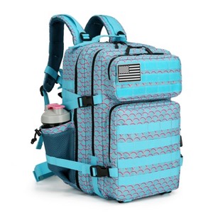 Generic 45L Military Tactical Backpack Hiking Backpacks Tactical Gear Camo Back Pack Army Molle Bag Rucksack Fitness Daypack - 1 of 4