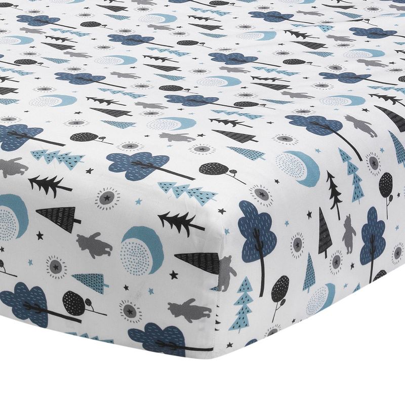 Lambs &#38; Ivy Disney Baby Nursery Crib Fitted Sheet - Forever Pooh, 1 of 4