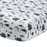 Lambs & Ivy Disney Baby Nursery Crib Fitted Sheet - Forever Pooh