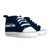 Baby Fanatic 2 Piece Bid and Shoes - NFL Seattle Seahawks - White Unisex Infant Apparel - image 2 of 3