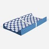 Bacati - MixNMatch Blue Large Dots Changing Pad Cover - 2 of 4