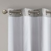 PAGED Printed Faux Silk Total Blackout Curtain Panel,2 PCS Window Curtain Panel with Grommet Top,Curtains for Bedroom,Living Room - 4 of 4