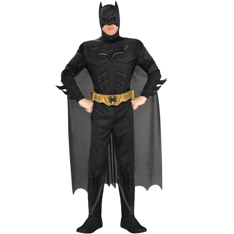 DC Comics Deluxe Batman Adult Costume, X-Large, 1 of 2