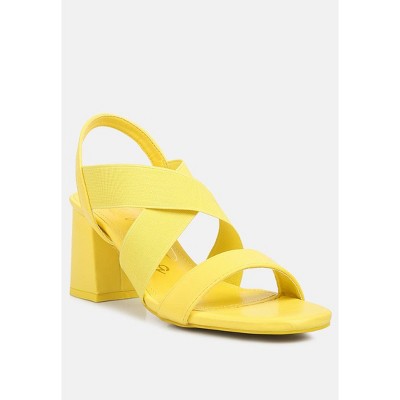 Comfortable Straps Block Heel Sandals