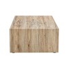 NicBex Modern 39.3" Rectangle Coffee Table with Wood Pedestal for Living Room and Office - 4 of 4