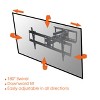 MegaMounts Full Motion Articulated Tilt and Swivel Television Wall Mount for 37-60 Inch Screens with Bubble Level - 3 of 4