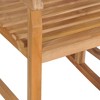 vidaXL Rocking Chair, Outdoor Rocking Chair with Cushion, Porch Rocker Patio Rocking Chair for Garden Balcony Backyard, Solid Wood Teak - 4 of 4