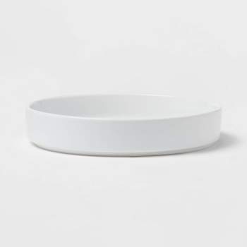 40oz Stoneware Stella Dinner Bowl White - Threshold™