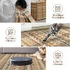 Runner Rug Vintage Distressed Geometric Hallway Carpet Machine Washable Non-Slip - 3 of 4