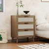 Dexmalle 3 Drawer Cabinet Nightstand for bedroom - 4 of 4