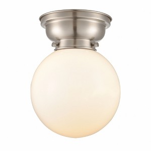 Beacon - 1 Light Flush Mount In Industrial Style-9.15 Inches Tall and 8 Inches Wide - 1 of 1