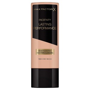 Max Factor X FACEFINITY Lasting Performance Foundation (108 HONEY BEIGE) Oil Free | Easy Application | Fragrance Free | Suitable for Sensitive Skin - 1 of 4