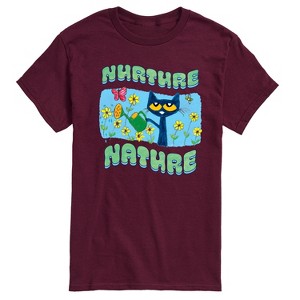 Men's - Pete the Cat - Nurture Nature Short Sleeve Graphic T-Shirt - 1 of 4