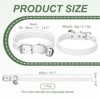Unique Bargains Dog Collar with Bell Adjustable Buckle PU Leather Dog Collars - 2 of 4