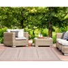 Liora Manne Avena  Indoor/Outdoor Rug  Ivory.. - 4 of 4